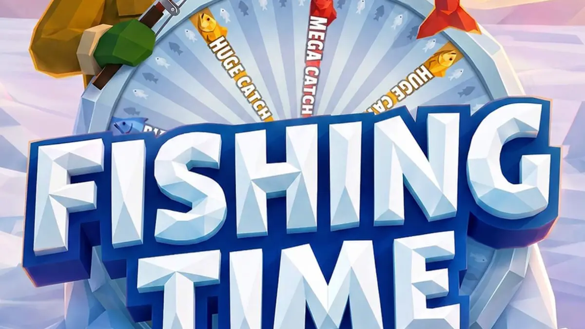 Pemandangan musim dingin di permainan Fishing Time oleh BGaming